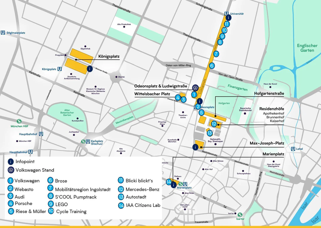Beitragsbild IAA Mobility FAQs zur Messe in München Family Trail Stationen — © Bild: IAA Mobility