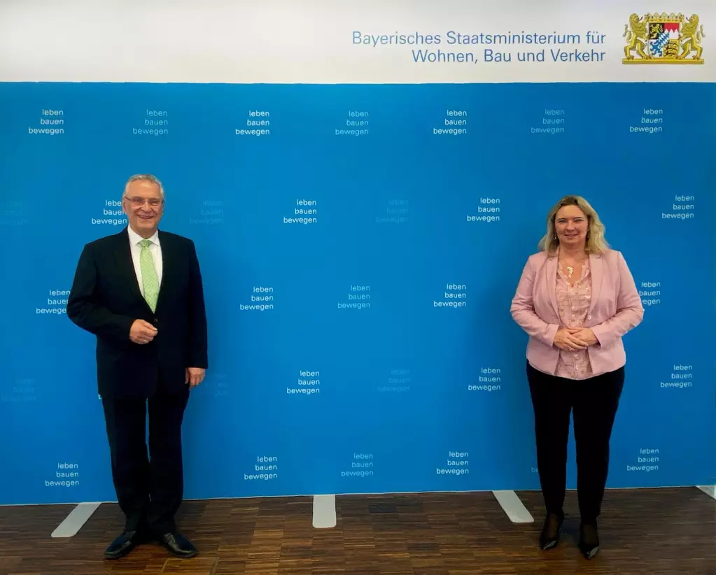  — © Verkehrsministerin Schreyer Innenminister Hermann 