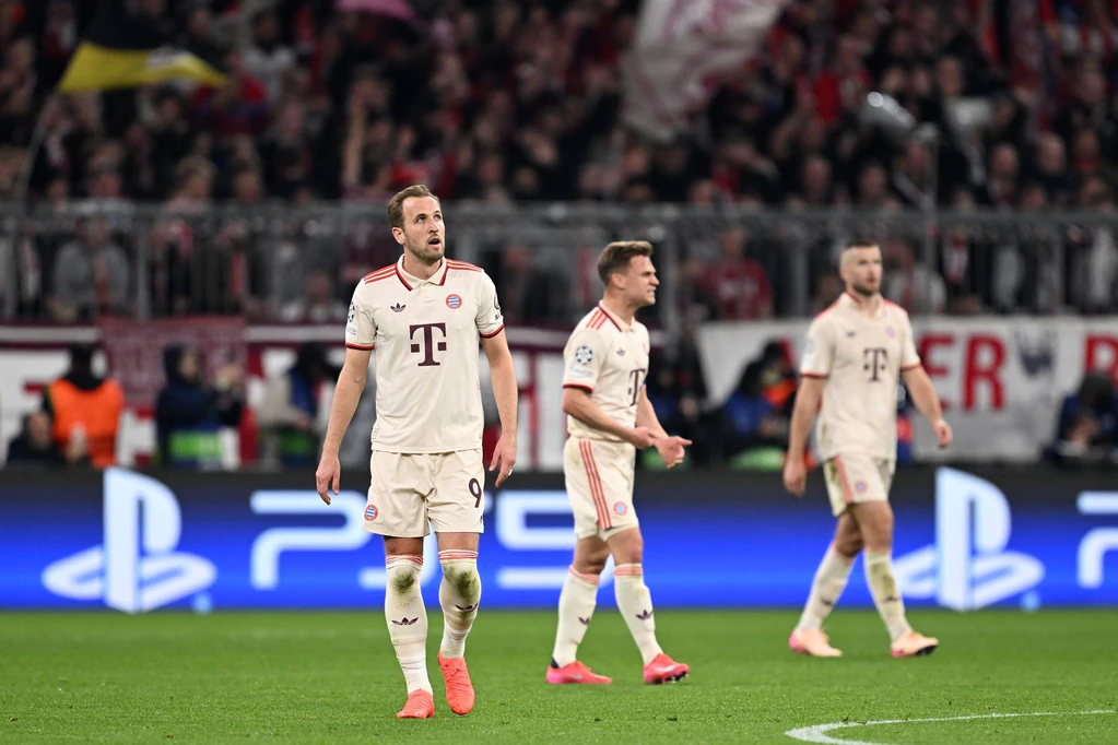 Dem FC Bayern droht das Aus im Champions-League-Viertelfinale. — © Sven Hoppe/dpa