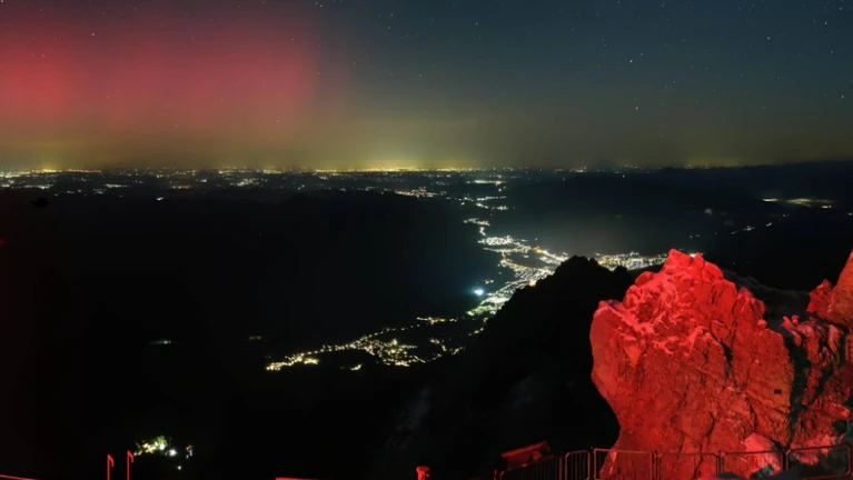  — © Bild: © Bayerische Zugspitzbahn Bergbahn AG / Webcam Zugspitze / zugspitze.de
