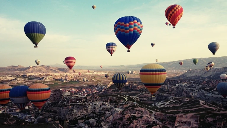 Türkei Heißluftballon Urlaub — © Trudi90 auf Pixabay