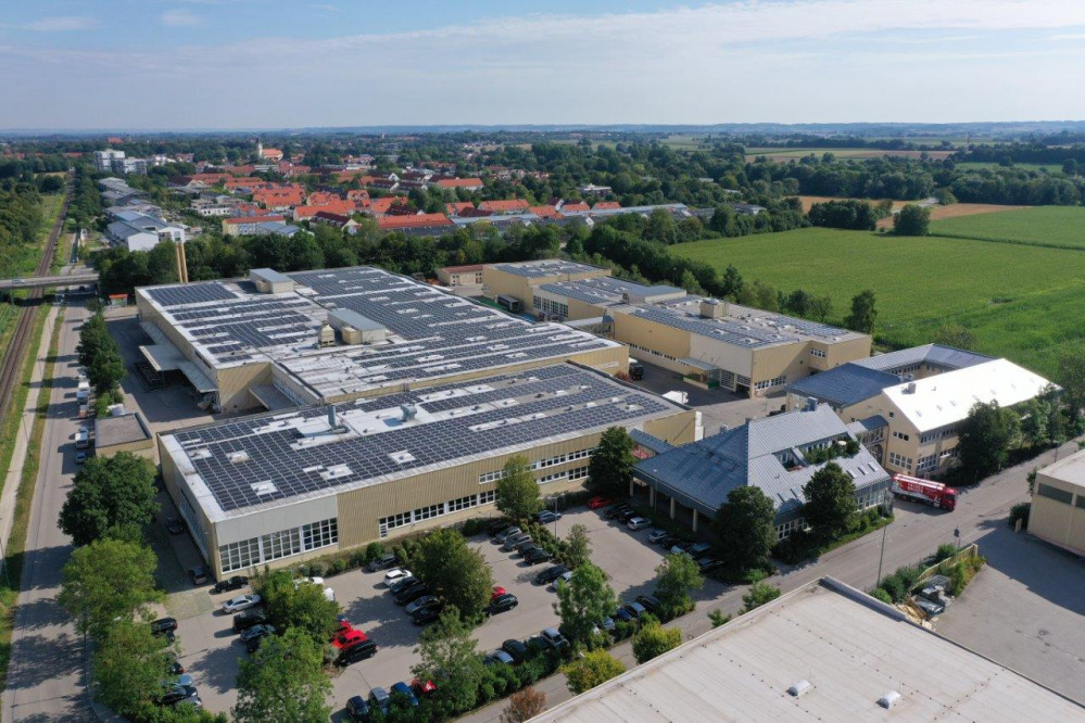 Wolfra Erding Saft Firmensitz, © Bild: Wolfra – der Firmensitz in Erding